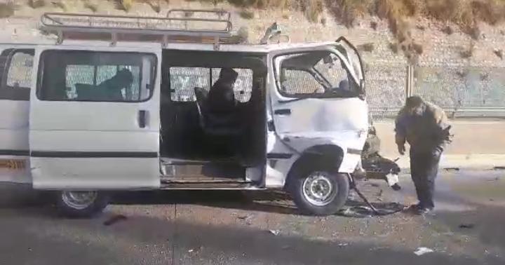 Accidente De Tránsito En La Autopista La Paz-El Alto | Urgentebo